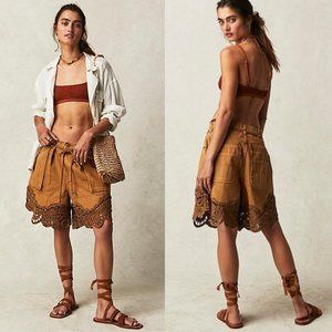 Free People | Good Chakras Crochet Short - Size 27 NWT